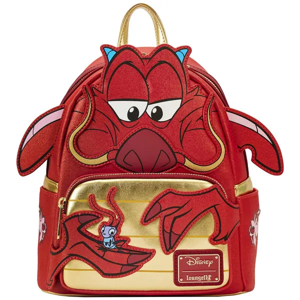 Loungefly x Disney Mulan 25th Anniversary Mushu Cosplay Mini Backpack