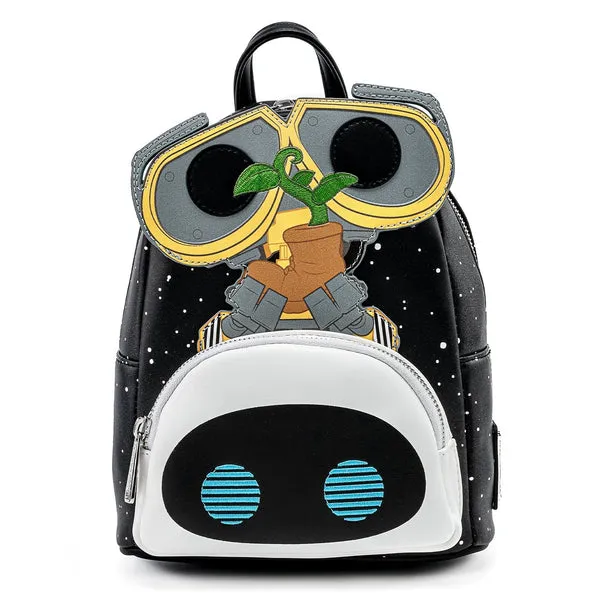 Loungefly x Pixar Wall-E Eve Boot Earth Day Mini Backpack