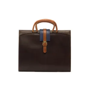 --Luxury Leathergoods Brief Case bag-