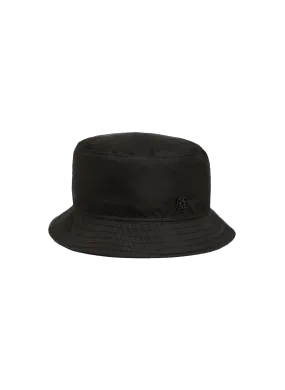 Maison michel  Nylon bucket hat - Black