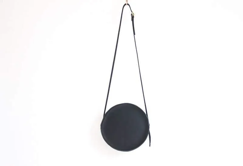 Marina Circle Bag in Black