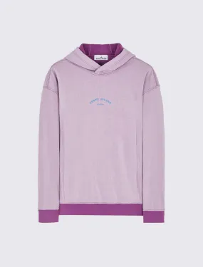 Marina hooded sweatshirt in a cotton/nylon terry fleece