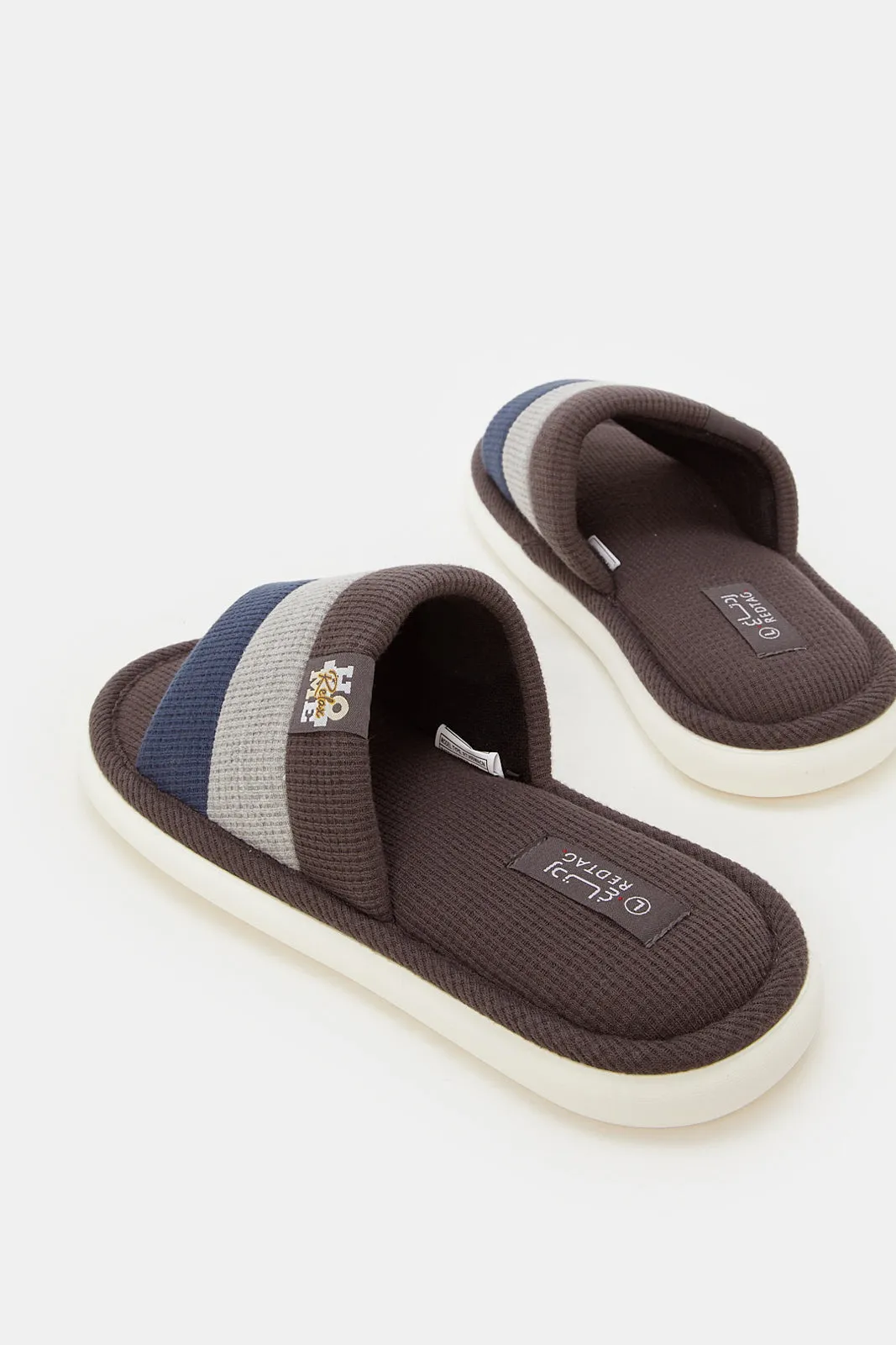 Men Assorted Open Toe Slipper