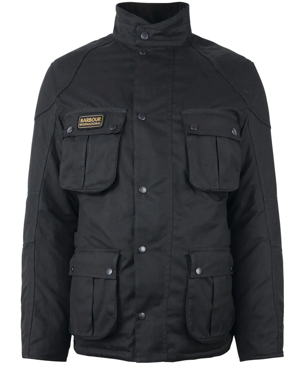 Men's Barbour International Winter Lockseam Waxed Jacket