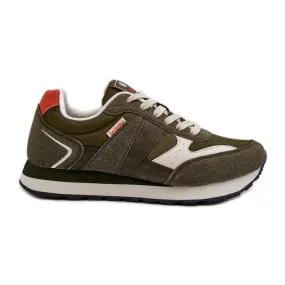 Men's Sneakers INBLU IU000005 Dark green