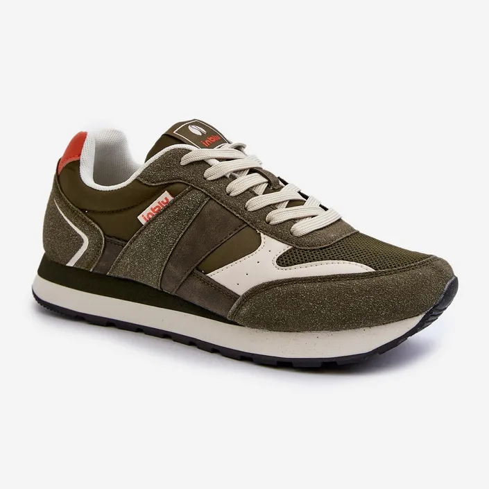 Men's Sneakers INBLU IU000005 Dark green