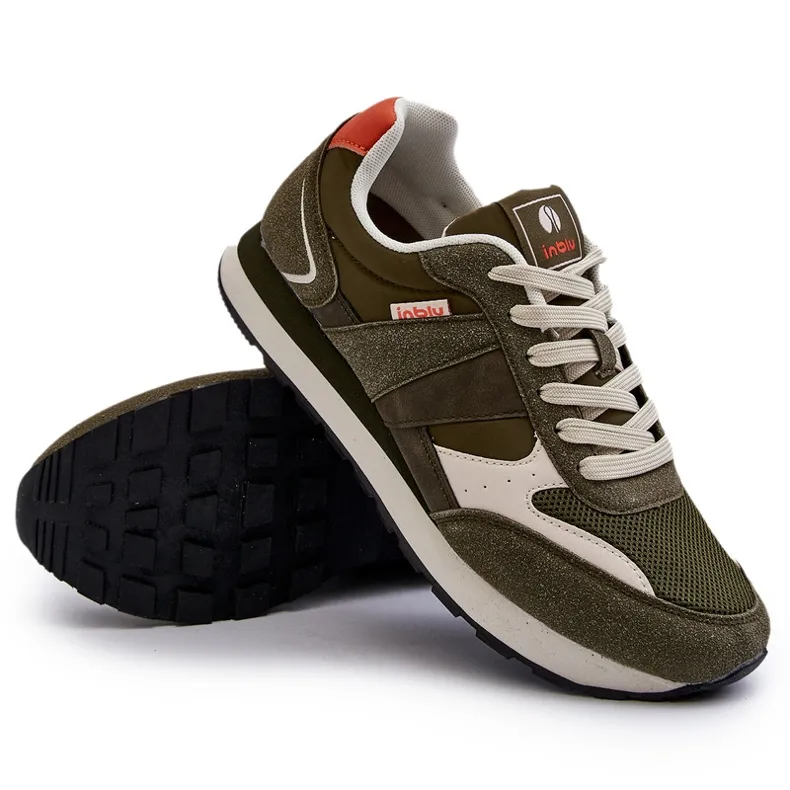 Men's Sneakers INBLU IU000005 Dark green