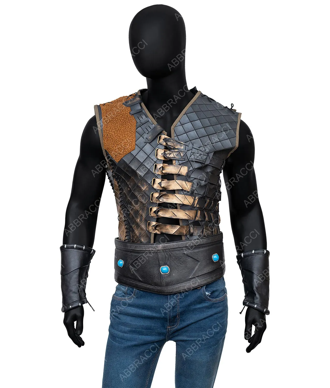 Mens Black Leather Vest | Mens Latest Fashion Wear