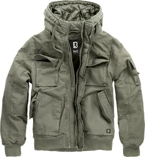 men's jacket winter BRANDIT - Bronx - Olive - 3107/1  -  Metal-shop