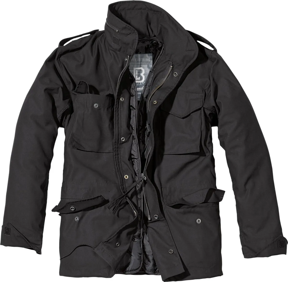 men's jacket winter BRANDIT - M65 Standard - Black - 3108/2  -  Metal-shop