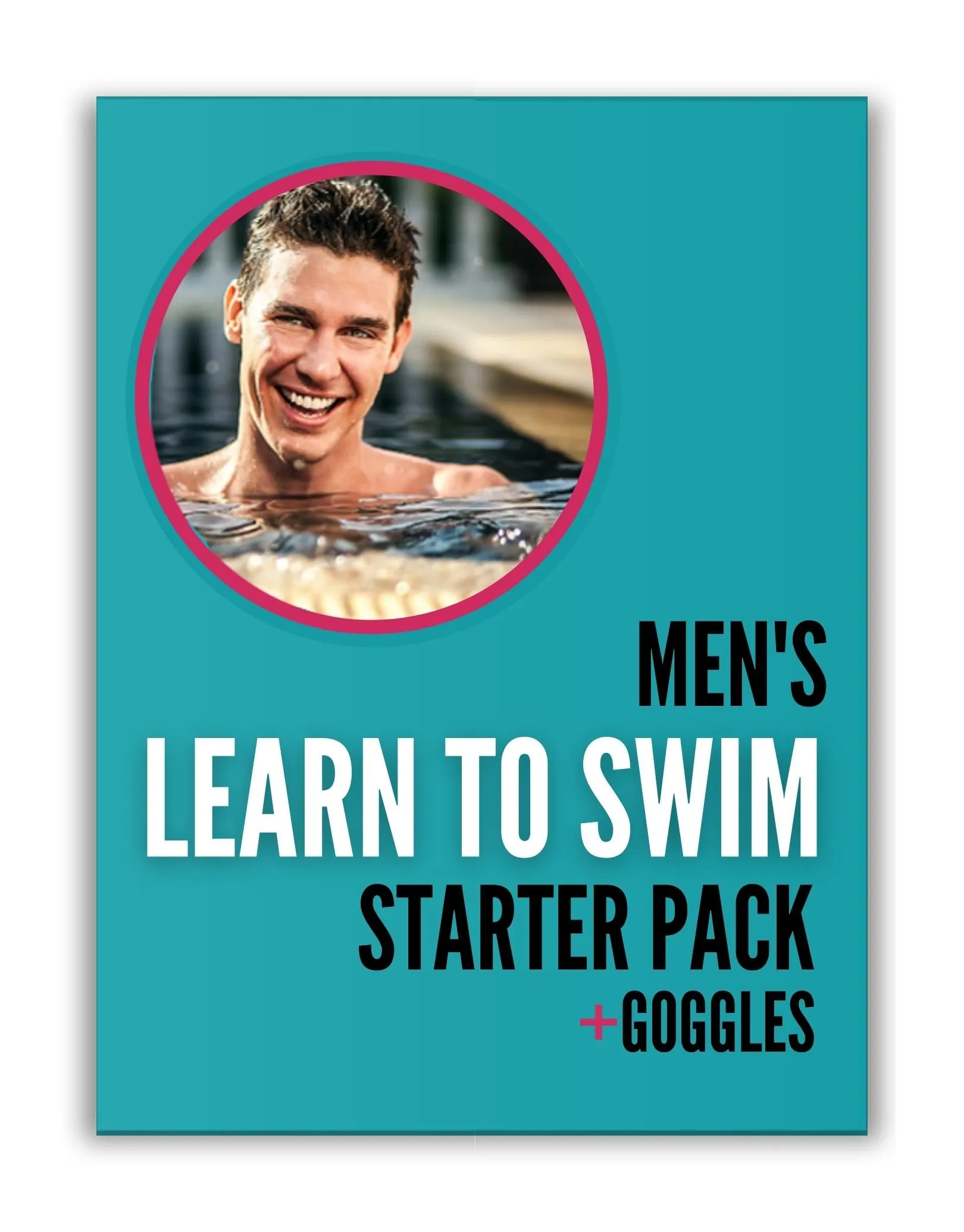 Mens Learn to Swim Starter Pack + Goggles