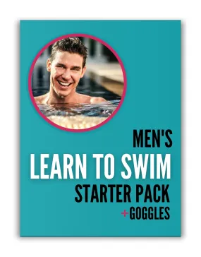 Mens Learn to Swim Starter Pack + Goggles