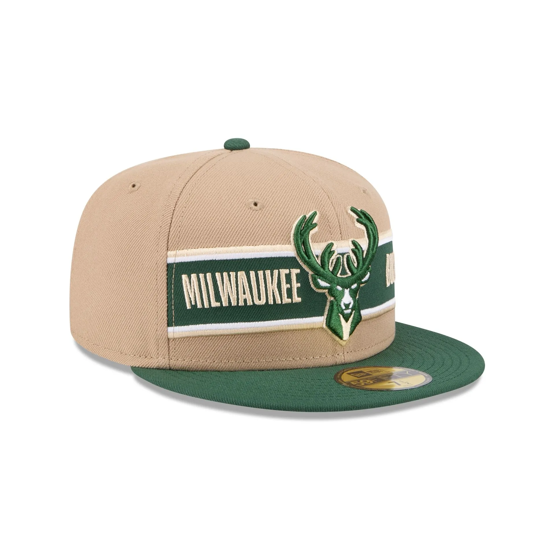 Milwaukee Bucks 2024 Draft 59FIFTY Fitted Hat