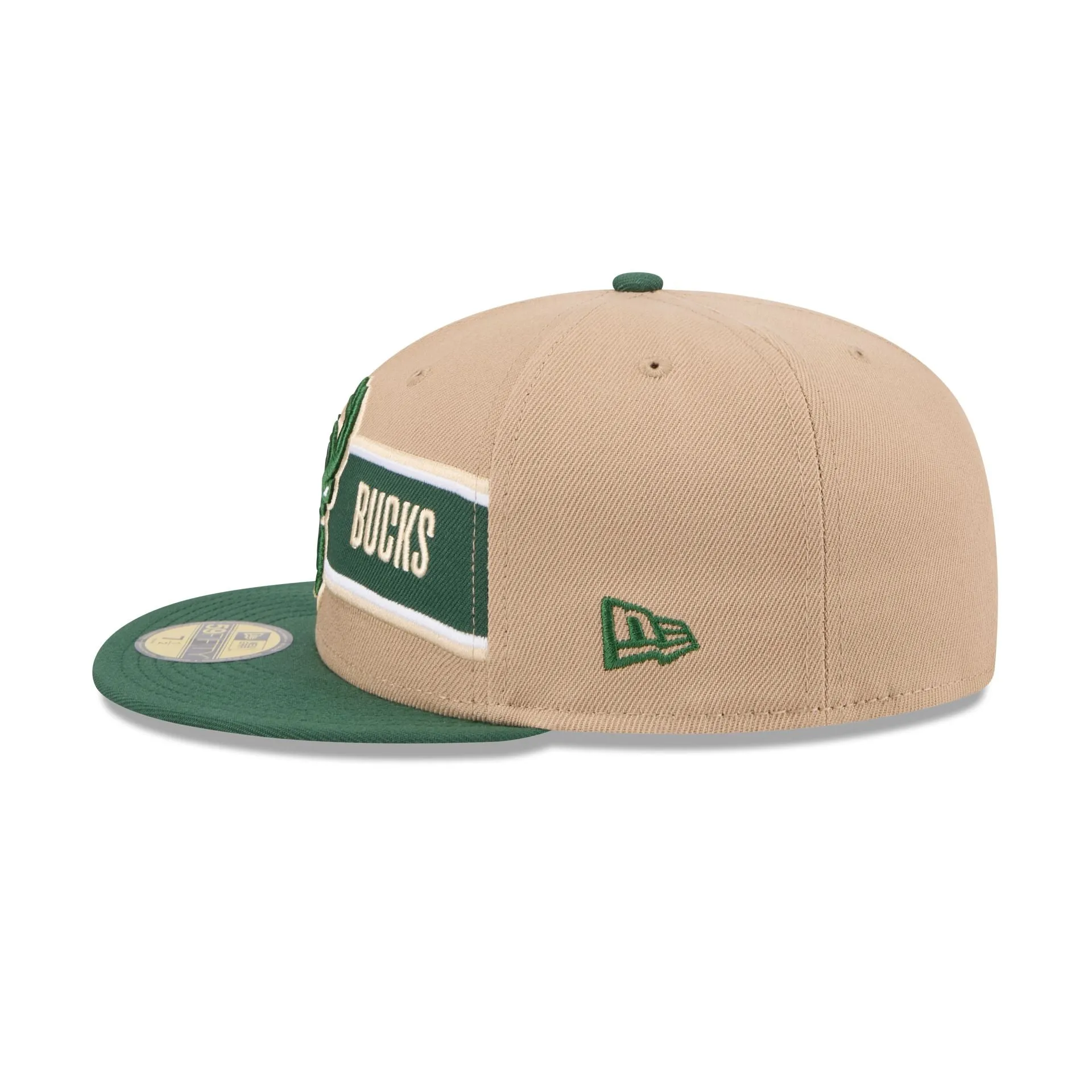 Milwaukee Bucks 2024 Draft 59FIFTY Fitted Hat