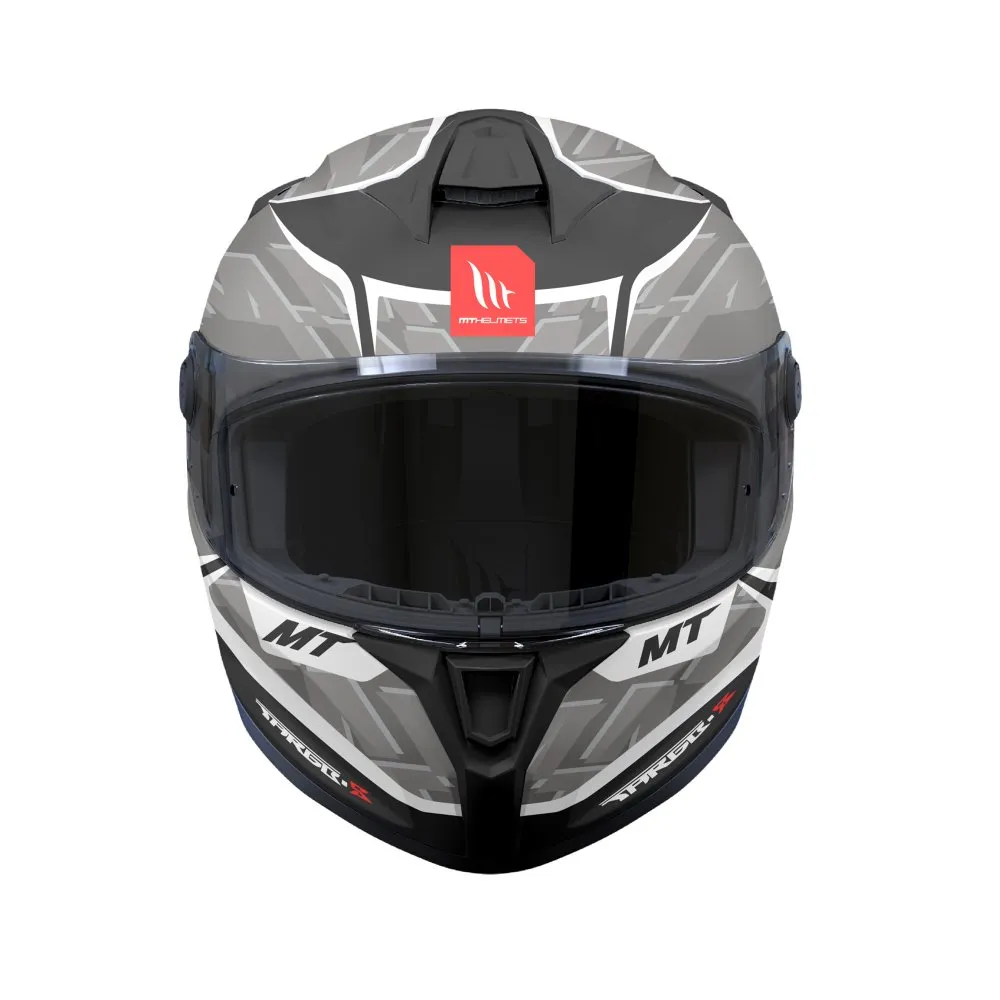 MT Targo S Surt Helmet - Black/Grey