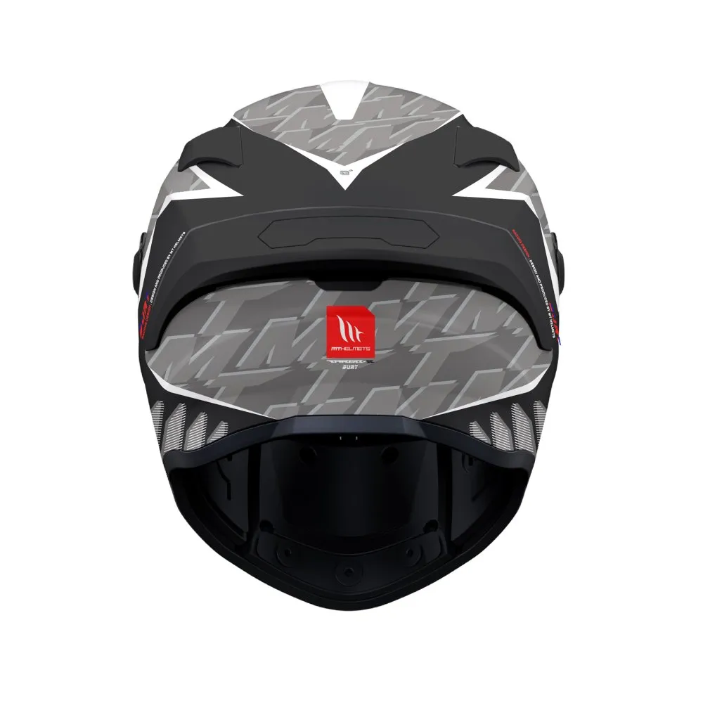 MT Targo S Surt Helmet - Black/Grey