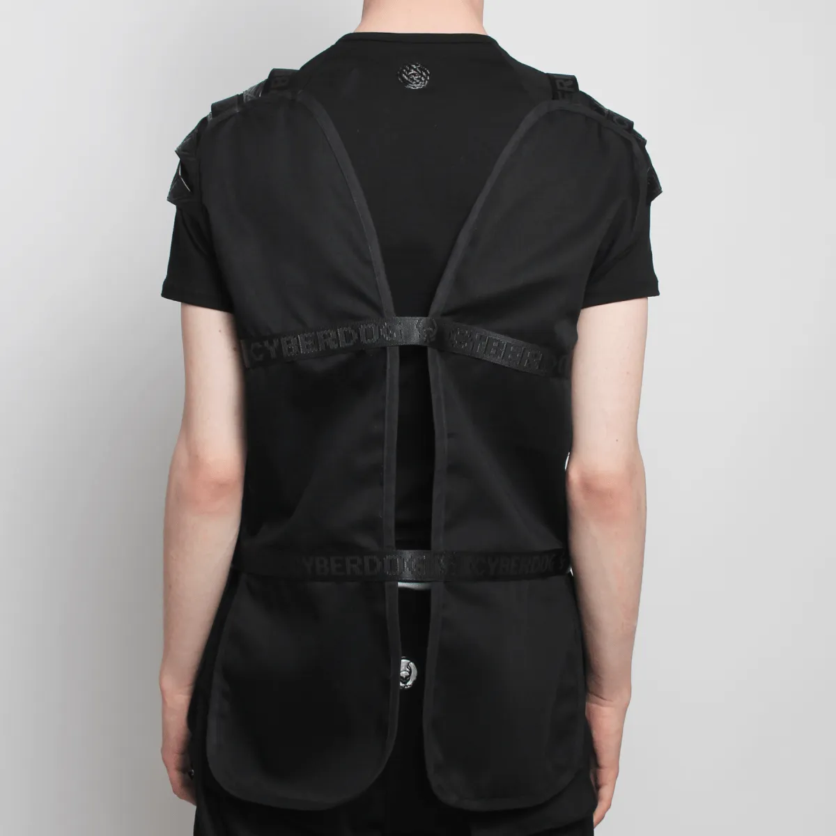 MULTI POCKET GILET / WAISTCOAT BLACK