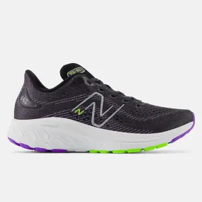 New Balance Big Kid’s Fresh Foam X 860v13 Black with Electric Indigo