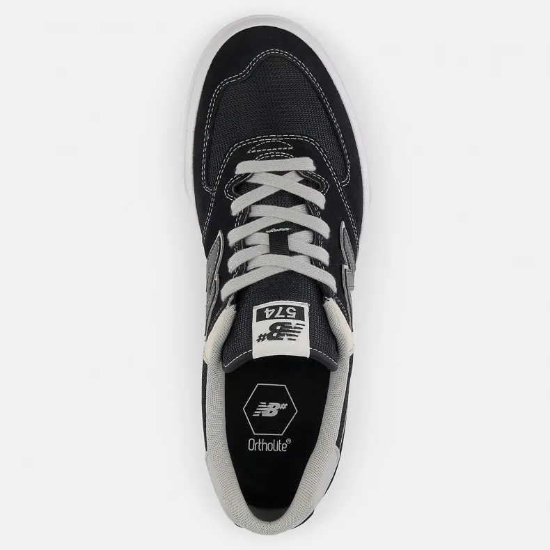 New Balance Numeric 574 Vulc (Black/Grey)