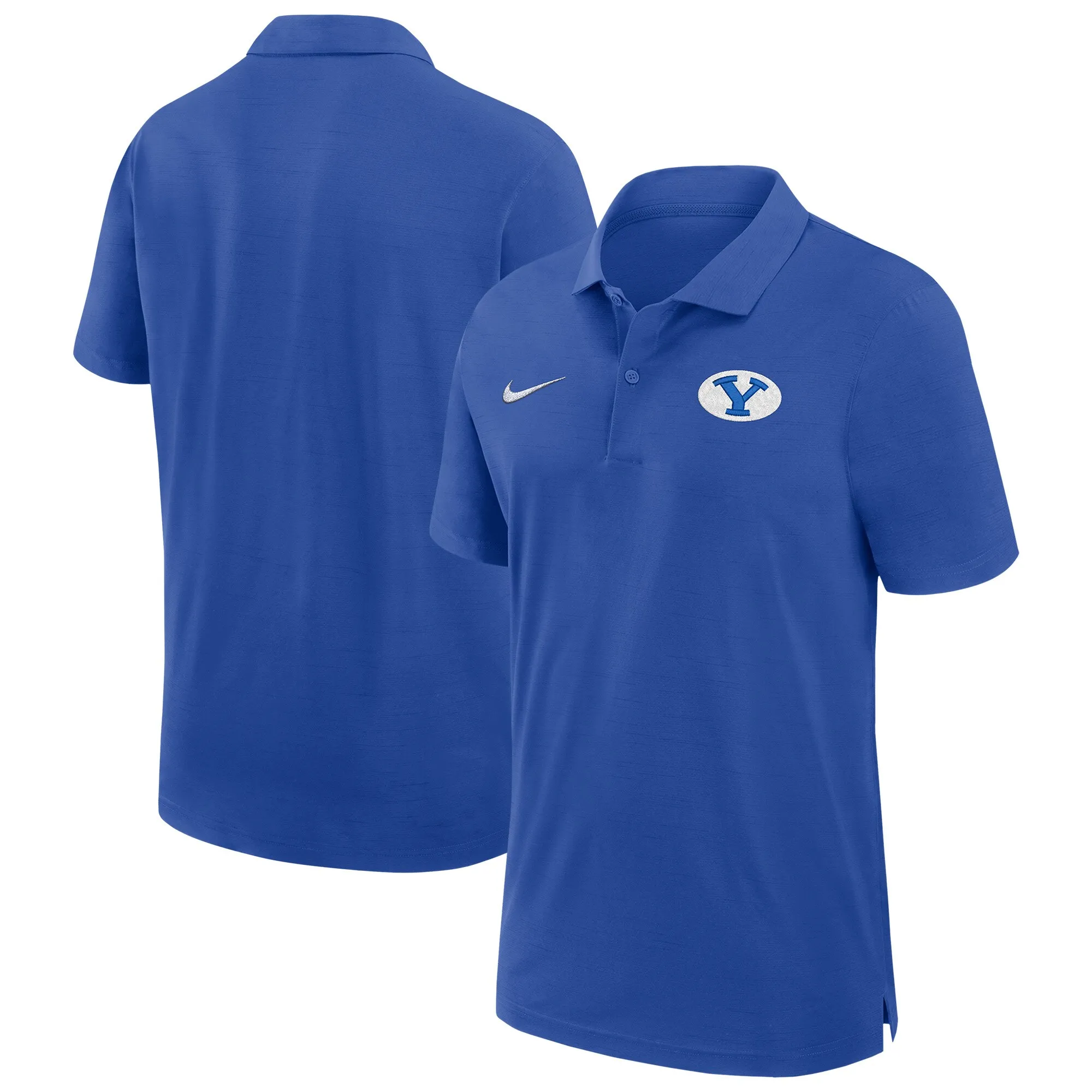 Nike BYU Cougars Royal Performance Polo