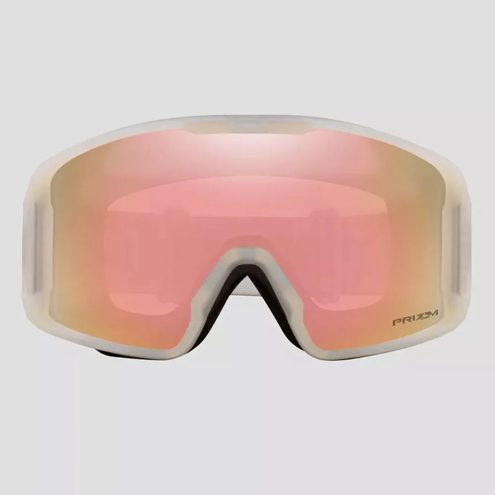 Oakley Line Miner M Goggles Matte Cool Grey Prizm Rose Iridium