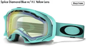 Oakley Splice Diamond Blue Goggles w/ H.I. Lens