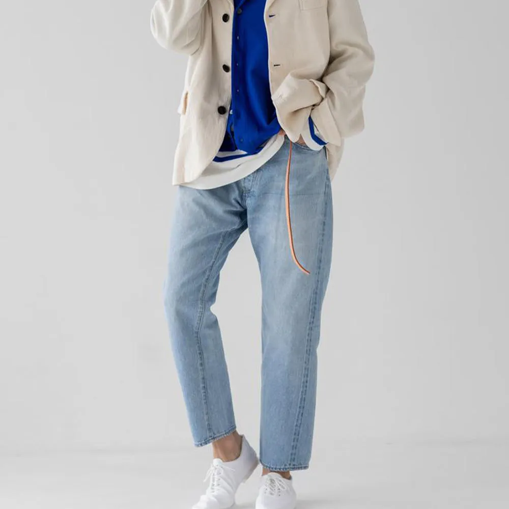    Ordinary Fits - Jeans Loose Ankle Denim - Ice Blue