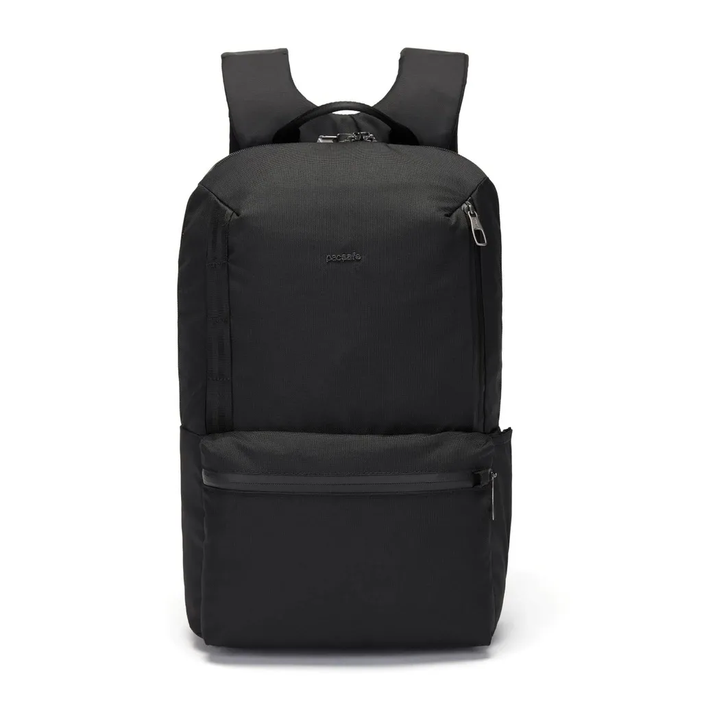 Pacsafe Metrosafe X Anti-Theft 20L Recycled Backpack Black | Buy Pacsafe Metrosafe X Anti-Theft 20L Recycled Backpack Black here