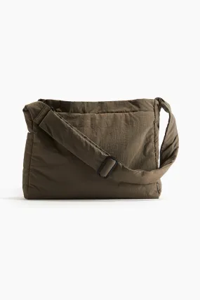 Padded shoulder bag - Dark beige - Ladies | H&M GB