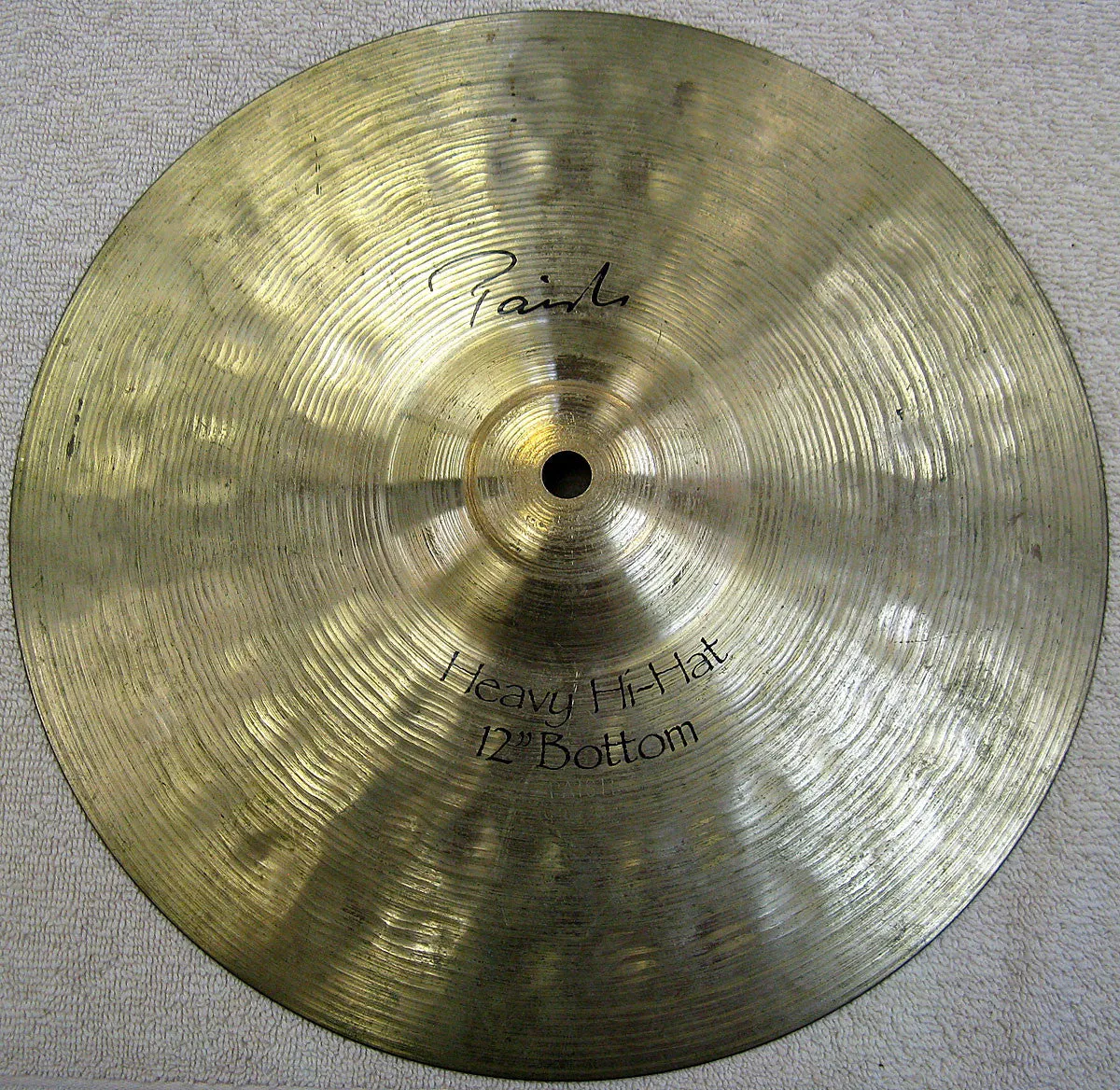 Paiste Signature 12 Heavy Hi Hat Cymbals