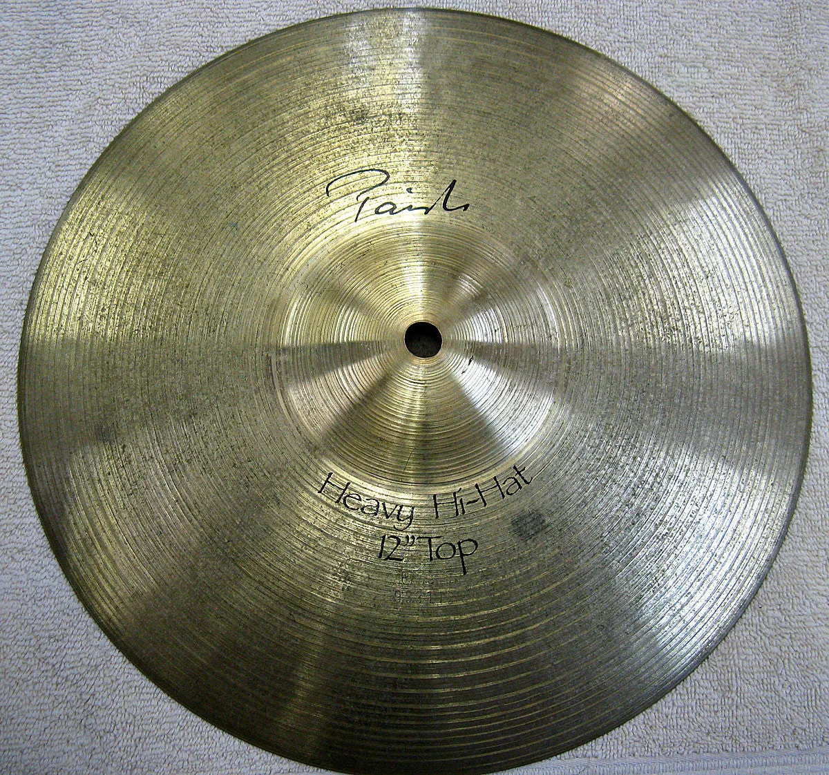 Paiste Signature 12 Heavy Hi Hat Cymbals