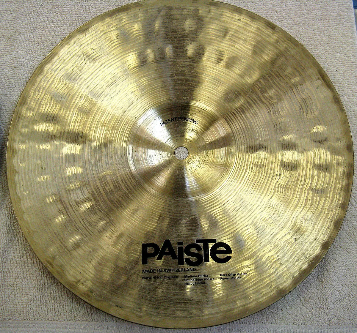 Paiste Signature 12 Heavy Hi Hat Cymbals