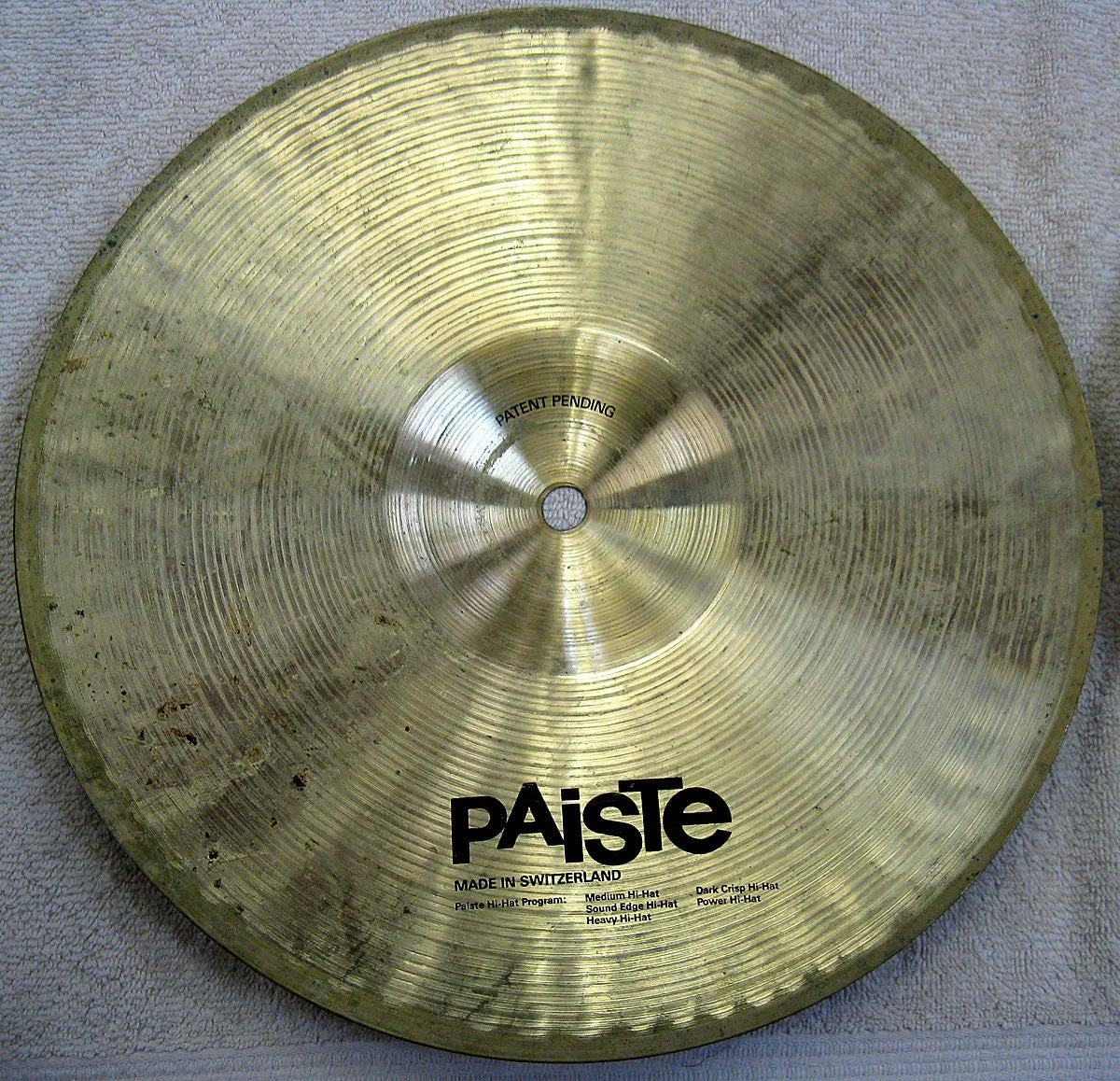 Paiste Signature 12 Heavy Hi Hat Cymbals