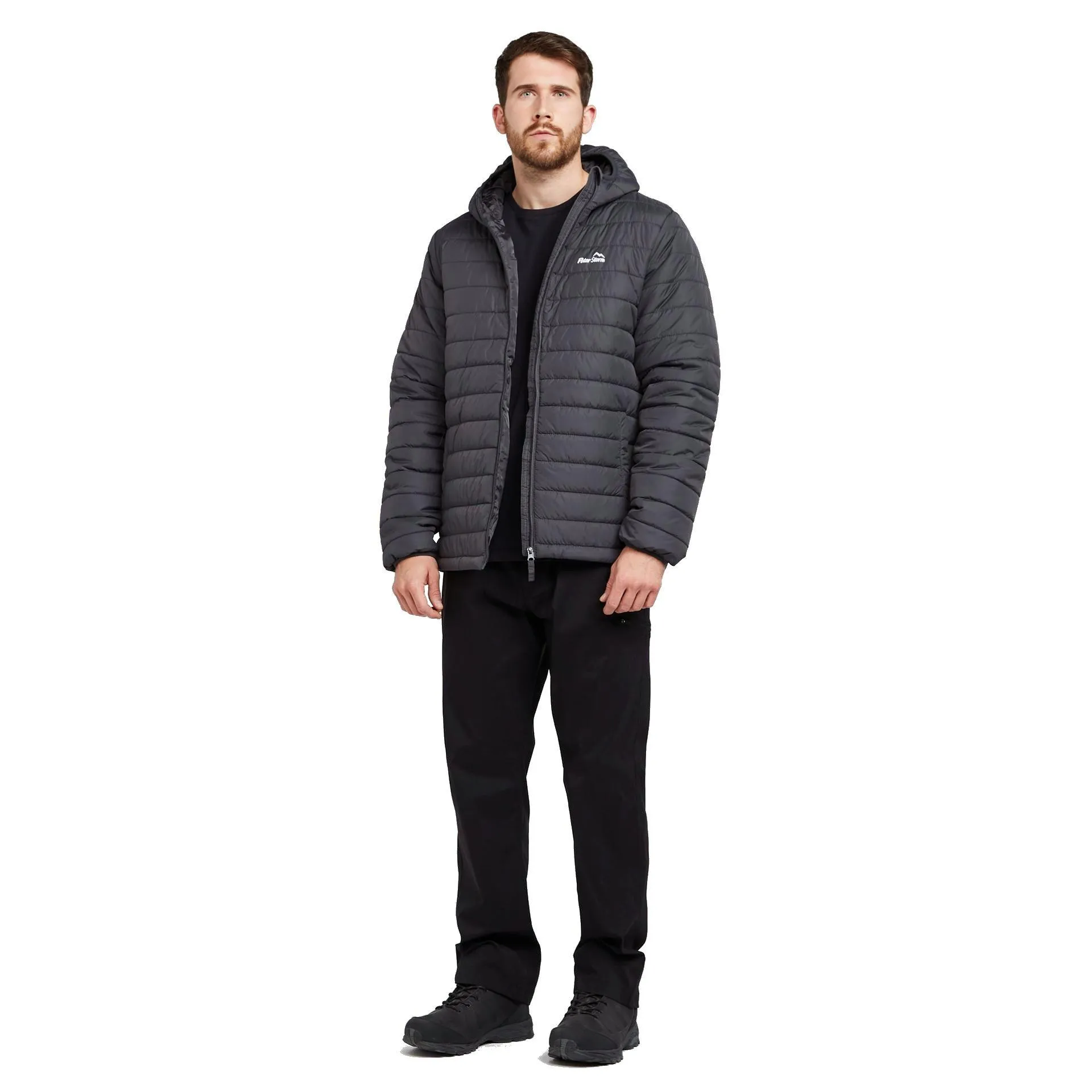 Peter Storm Men's Blisco II Hooded Jacket - Grey | George Fisher