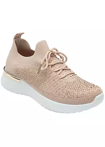 Pink Robuck Trainers by Lotus | Look Again