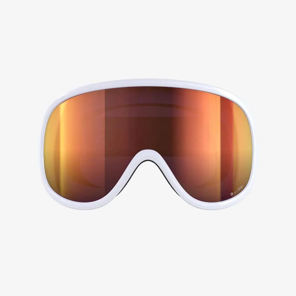 POC Retina Big Clarity Goggles Spektris Orange Lens - Hydrogen White Frame