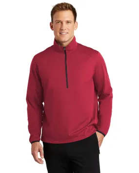 Port Authority J716 Men Active 1/2-Zip Soft Shell Jacket