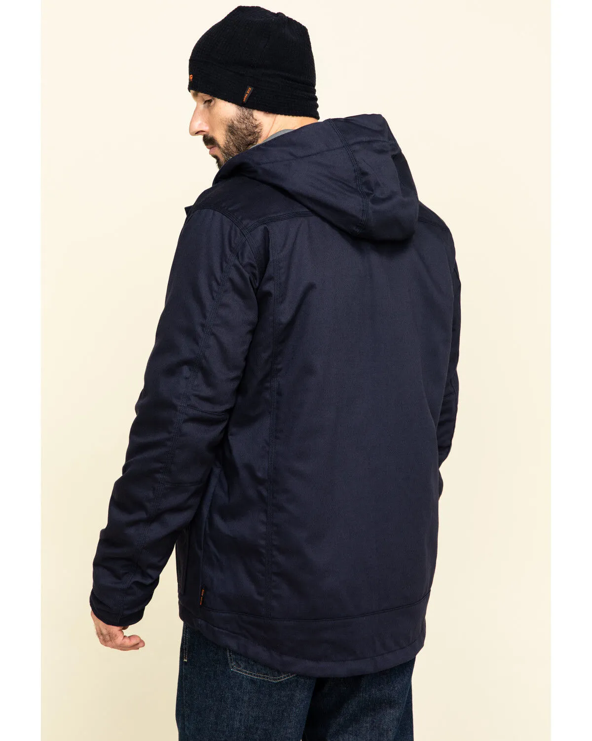 Product Name:  Hawx Men's FR Duck Hooded Work Jacket - Tall