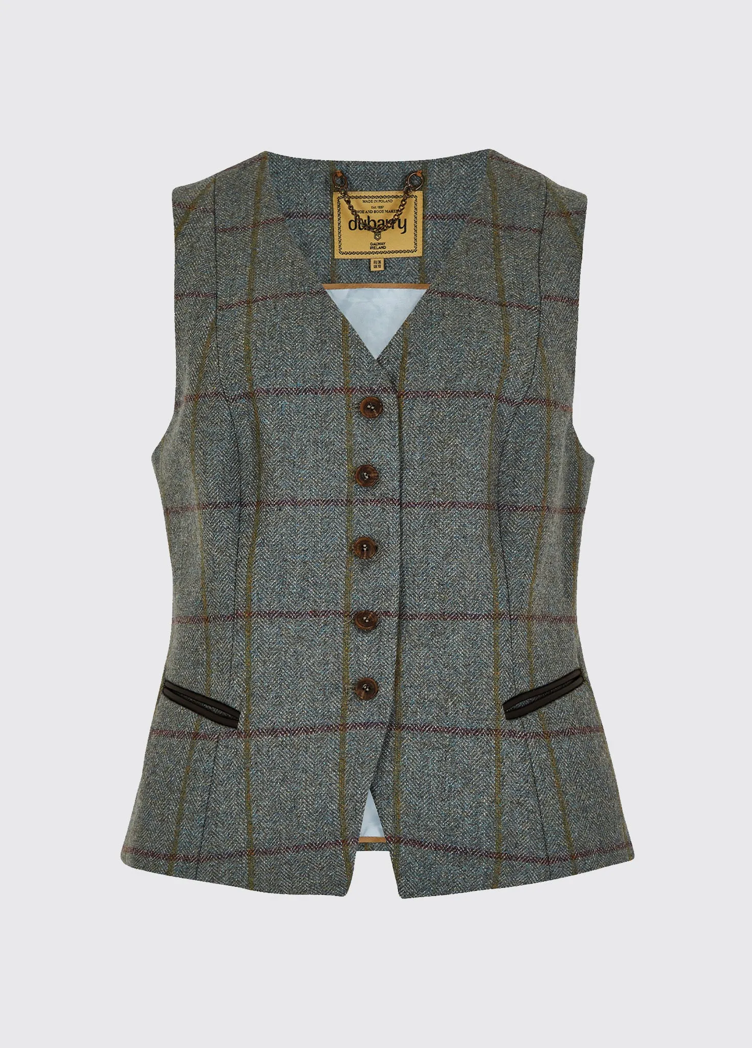 Redberry Tweed Waistcoat - Sorrel