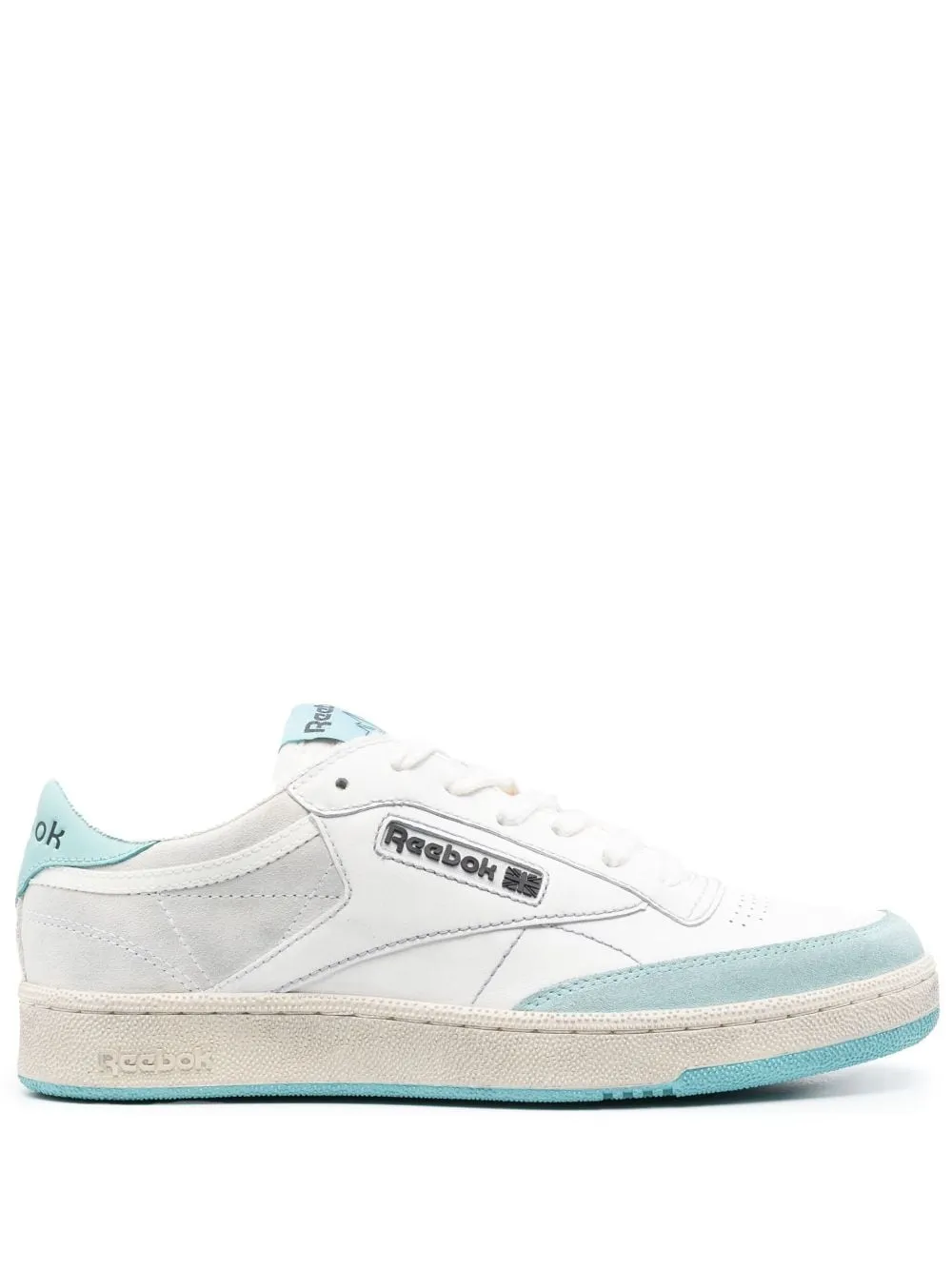 Reebok By Palm Angels    Reebok By Palm Angels Club C Leather Sneakers