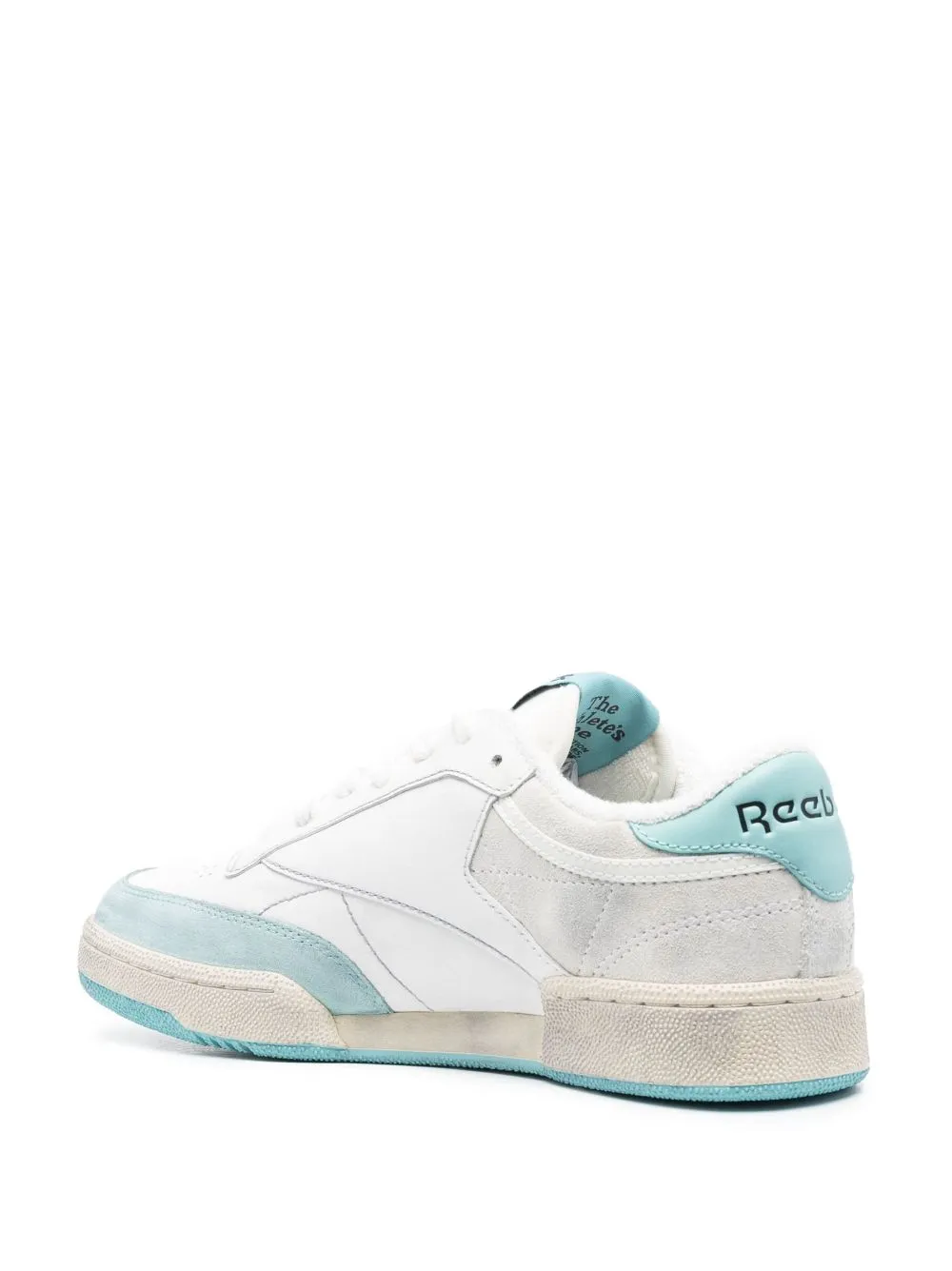 Reebok By Palm Angels    Reebok By Palm Angels Club C Leather Sneakers