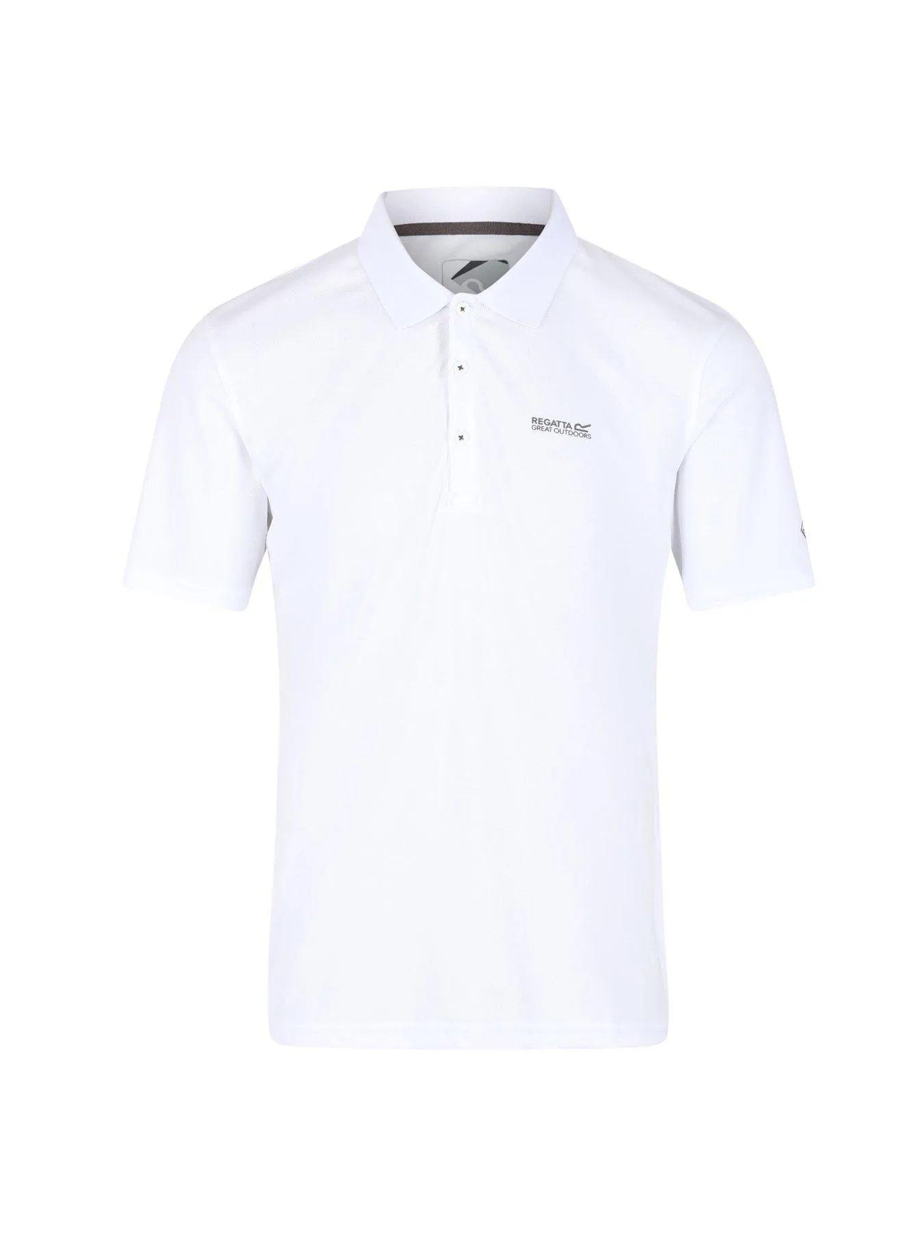 Regatta Mens Maverik V Polo - White