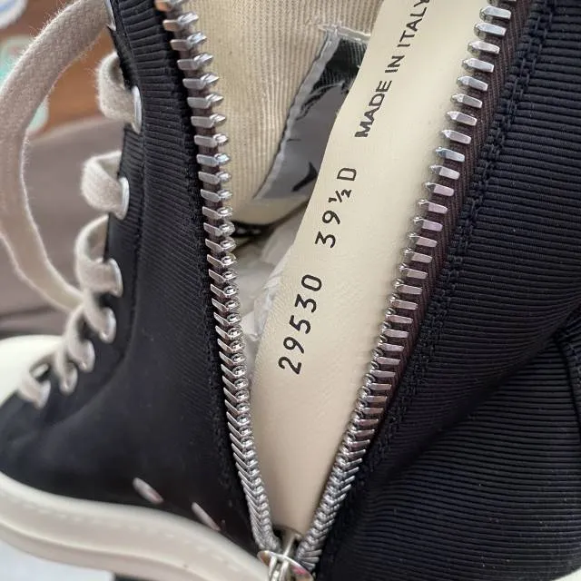 Rick owens drkshdw high top sneakers