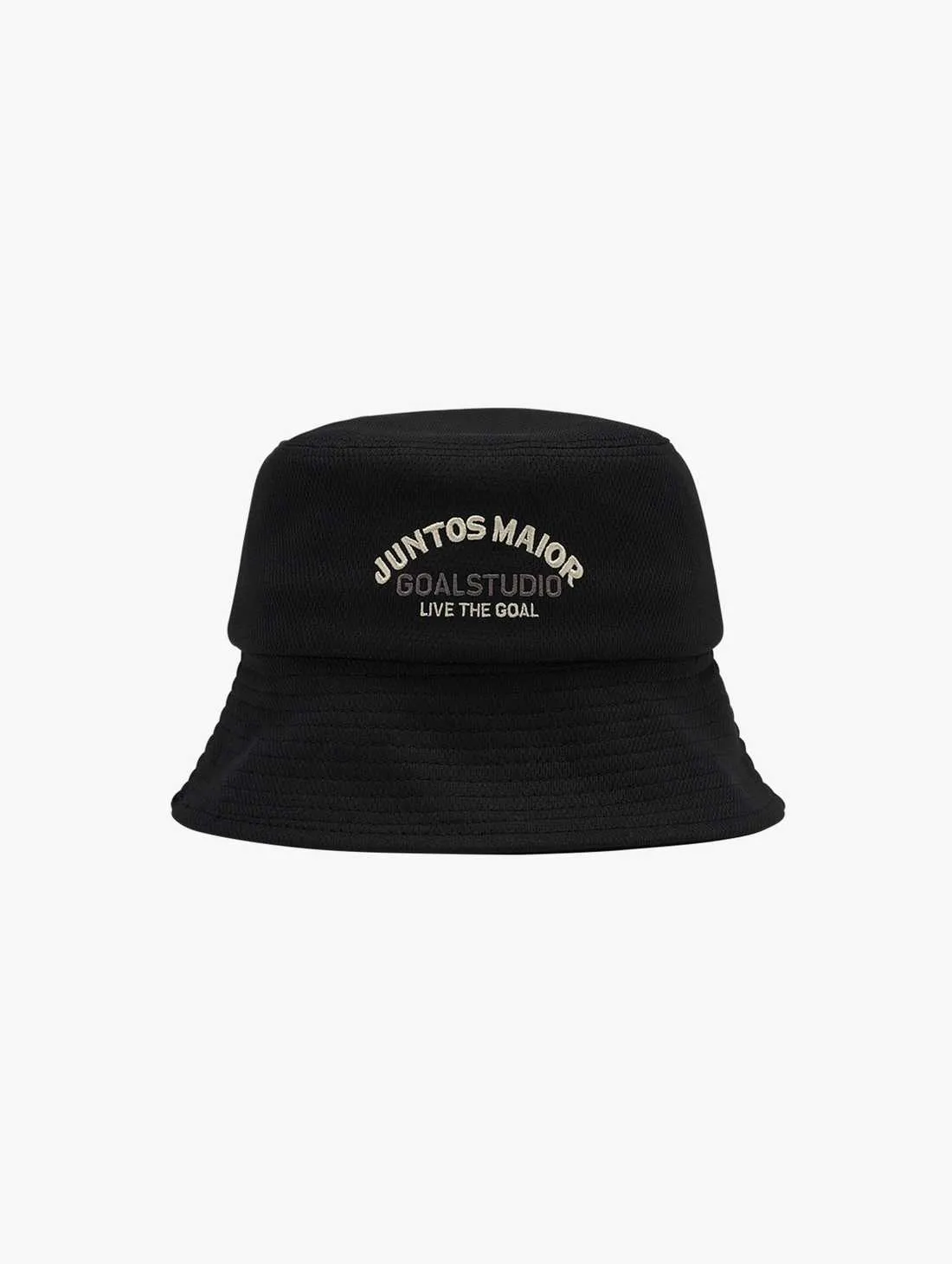 RIO BEACH MESH BUCKET HAT-BLACK