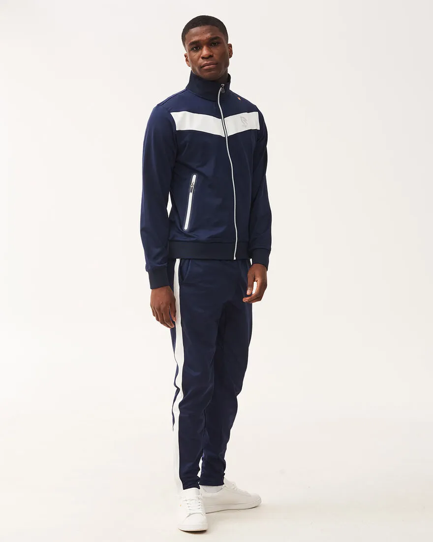 Robey - Tennis Shank Full Zip Jacket - Match Navy