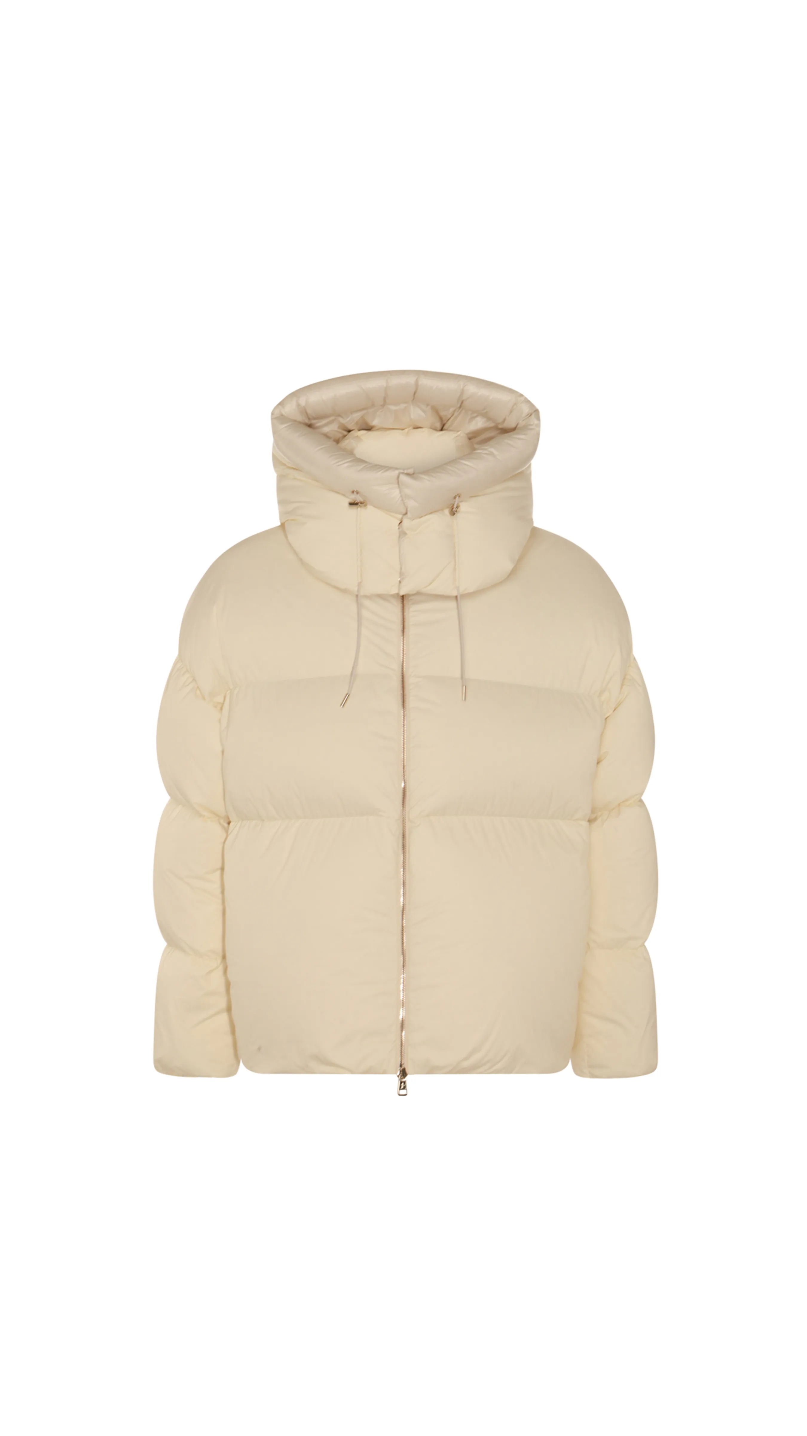 Rocnation Hooded Down Jacket - Off White