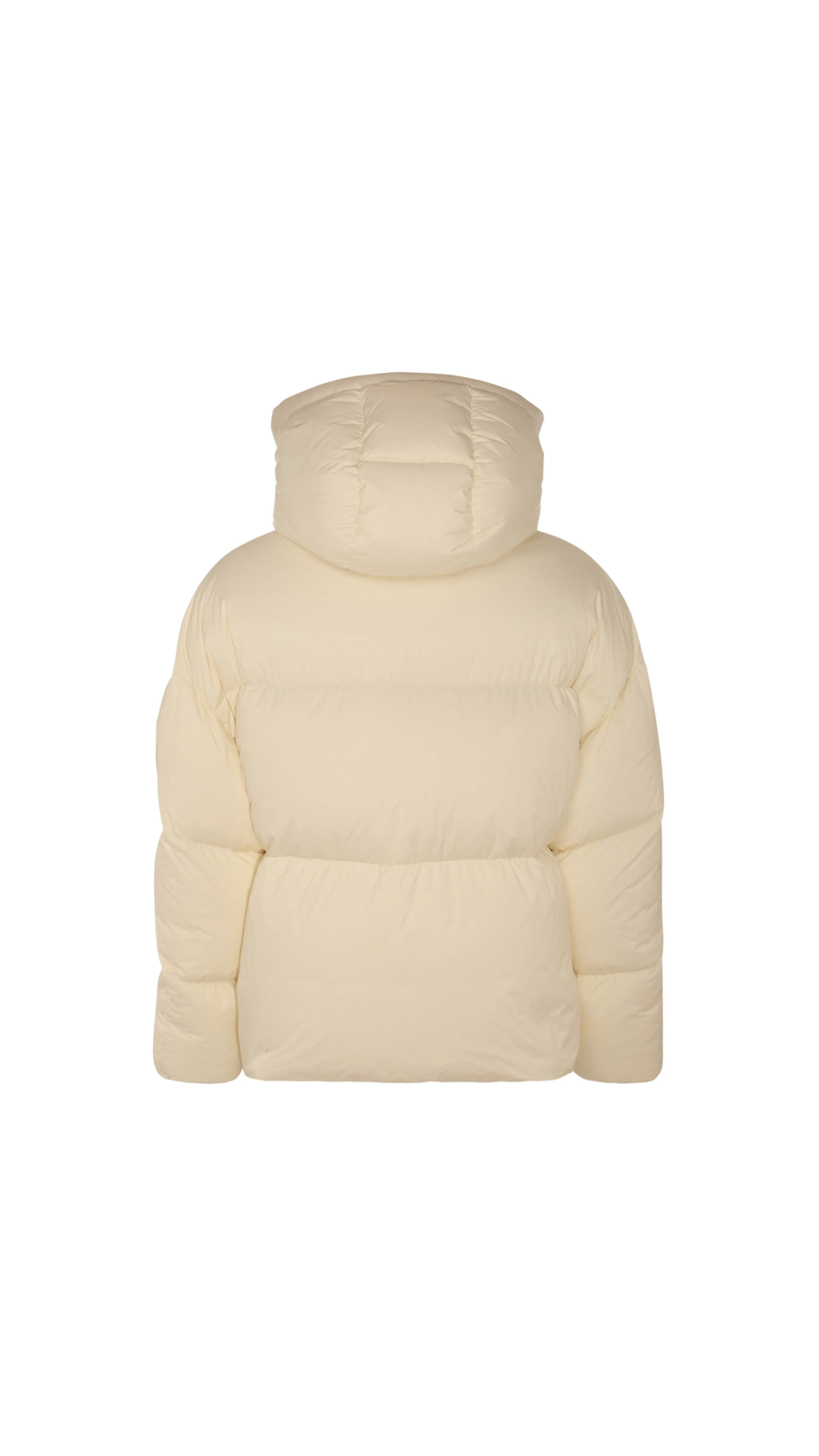 Rocnation Hooded Down Jacket - Off White