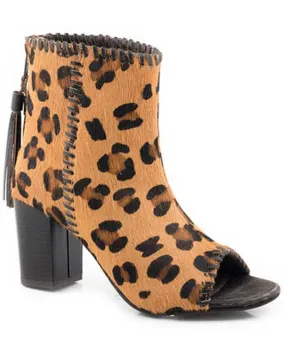 Roper Women's Betsy Leopard Print Sandals