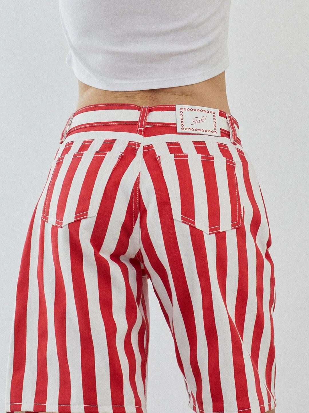 Shiloh Short - Pomodoro Stripe