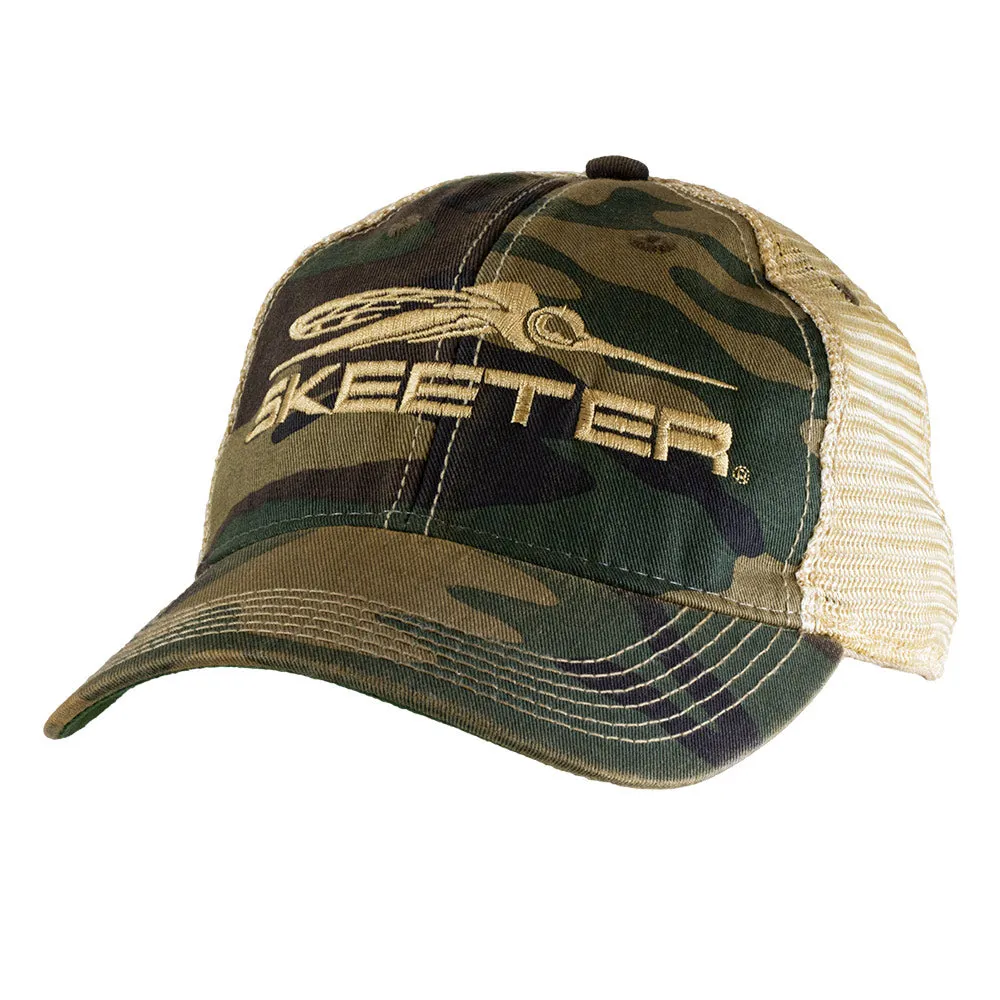 Skeeter Legacy Hat - Army Camo-Khaki